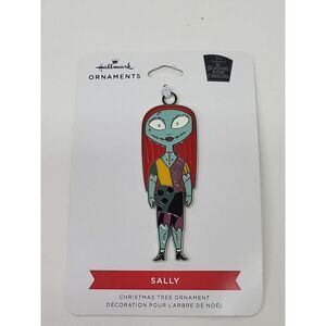 Hallmark SALLY Nightmare Before Christmas Flat Metal Enameled Tree‎ Ornament